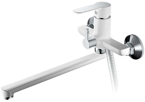 Смеситель для ванны Haiba HB22557-8, белый Смеситель для ванны Haiba HB22557-8, белый