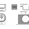 Кухонная мойка GranFest Rondo R-450 тер терракот Кухонная мойка GranFest Rondo R-450 тер терракот