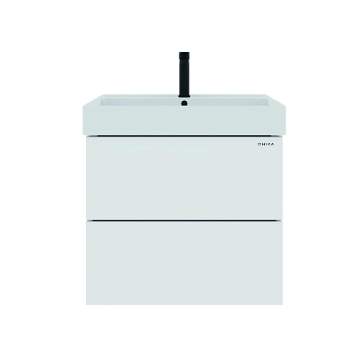 Тумба под раковину Onika Эсквана 65 см 106549 подвесная, белая (для Вилис 65) Тумба под раковину Onika Эсквана 65 см 106549 подвесная, белая (для Вилис 65)