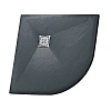 Душевой поддон RGW Stone Tray ST/R-G 1000x1000 мм 16153100-02 полукруглый графит \ серый