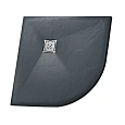 Душевой поддон RGW Stone Tray ST/R-G 1000x1000 мм 16153100-02 полукруглый графит \ серый Душевой поддон RGW Stone Tray ST/R-G 1000x1000 мм 16153100-02 полукруглый графит \ серый