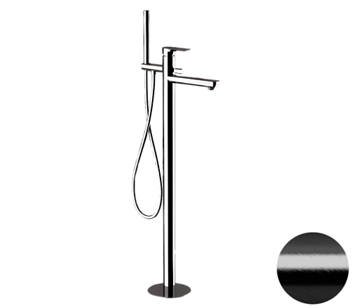 Смеситель для ванны Remer Infinity I08CFP, черный брашированный хром Смеситель для ванны Remer Infinity I08CFP, черный брашированный хром