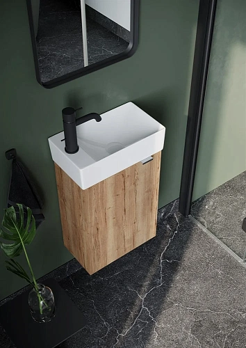 Тумба под раковину Sancos Mini MN35EGL дуб галифакс натуральный Тумба под раковину Sancos Mini MN35EGL дуб галифакс натуральный