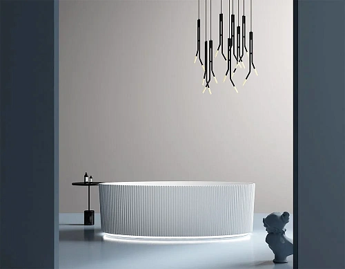 Ванна отдельностоящая ABBER AB9327 180x85 универсальная, белая акриловая Ванна отдельностоящая ABBER AB9327 180x85 универсальная, белая акриловая