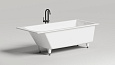 Ванна из искусственного камня Salini CASCATA 180x80 104213M S-Sense Ванна из искусственного камня Salini CASCATA 180x80 104213M S-Sense