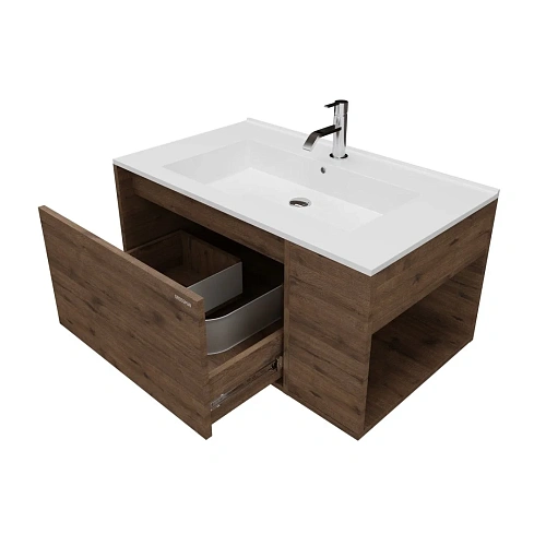 Тумба под раковину GROSSMAN ТЕНЗА-85 см веллингтон (ум. Оскар-85) подвесная 108503 Тумба под раковину GROSSMAN ТЕНЗА-85 см веллингтон (ум. Оскар-85) подвесная 108503