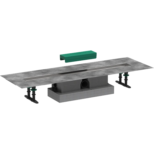 Душевой лоток Hansgrohe uBox universal для стандартной установки, внешняя часть слива 80 см 56024180 Душевой лоток Hansgrohe uBox universal для стандартной установки, внешняя часть слива 80 см 56024180