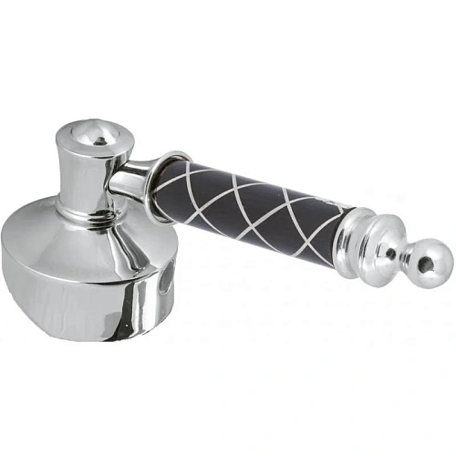 Смеситель для раковины Boheme Vogue 221-MR-B хром Murano, черное Смеситель для раковины Boheme Vogue 221-MR-B хром Murano, черное