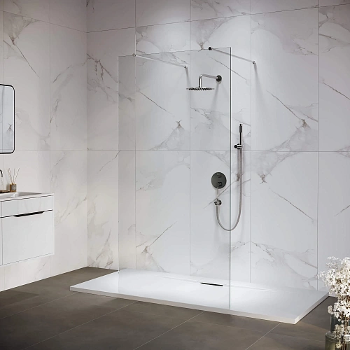 Душевая перегородка RGW Walk In WA-016 1000 мм 35101610-11 хром, Easy Clean Душевая перегородка RGW Walk In WA-016 1000 мм 35101610-11 хром, Easy Clean