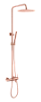 Душевая система Boheme Uno 468-CB Copper Brushed Душевая система Boheme Uno 468-CB Copper Brushed