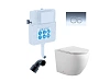 Комплект унитаза SET BW AQUATEK ЕВРОПА-018 3в1 с инсталляцией, клавишей смыва и сиденьем микролифт