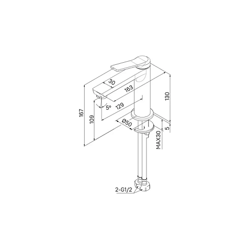 Смеситель для раковины IDDIS Parker (PARSB00i01) глянцевый хром Смеситель для раковины IDDIS Parker (PARSB00i01) глянцевый хром