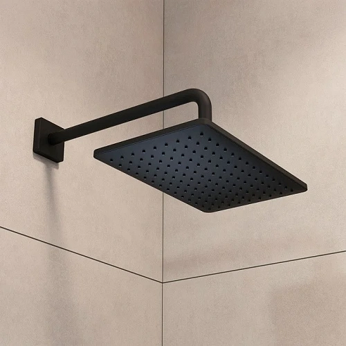 Верхний душ Iddis Slide (SLI31BPi64) прямоугольная, матовый черный Верхний душ Iddis Slide (SLI31BPi64) прямоугольная, матовый черный