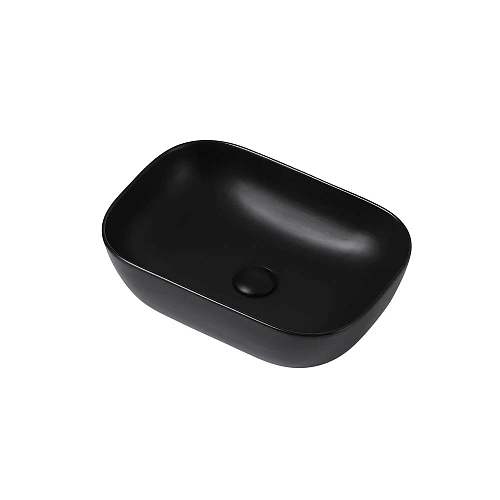 Раковина ABBER Rechteck AC2200MB накладная, черная матовая Раковина ABBER Rechteck AC2200MB накладная, черная матовая