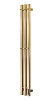 Картинка анонса товара «полотенцесушитель электрический teso azaro stick cube 12sf3mg 1200x120 золото матовое»