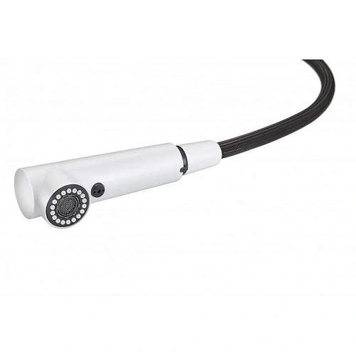 Смеситель для кухни Milacio Ultra 561 (MCU.561.WH) под фильтр, белый с вытяжной лейкой Смеситель для кухни Milacio Ultra 561 (MCU.561.WH) под фильтр, белый с вытяжной лейкой