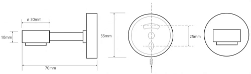 Мыльница Bemeta OMEGA 104108202 Мыльница Bemeta OMEGA 104108202