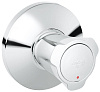 Картинка анонса товара «смеситель для душа grohe costa l, красная маркировка, хром (19809001) внешняя часть»