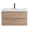 Картинка анонса товара «тумба под раковину belbagno marino-800-2c-so-wo-p подвесная 800x450 rovere bianco»