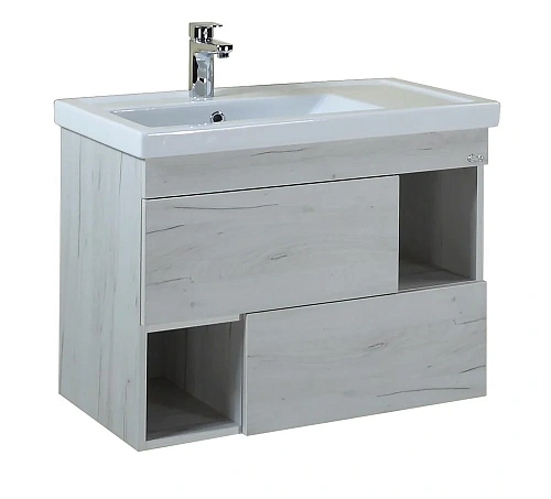 Тумба под раковину Onika САНТОРИНИ 80.13 дуб белый крафт 108043 Тумба под раковину Onika САНТОРИНИ 80.13 дуб белый крафт 108043