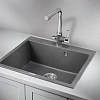 Кухонная мойка Granula 6001, ГРАФИТ (ЧЁРНО-СЕРЫЙ), кварц 600х520 Кухонная мойка Granula 6001, ГРАФИТ (ЧЁРНО-СЕРЫЙ), кварц 600х520