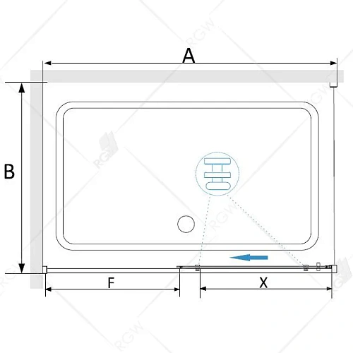 Душевой уголок RGW SV-42B (SV-12B + Z-050-2B) 1400x1000 мм 32324240-014 черный Easy Clean Душевой уголок RGW SV-42B (SV-12B + Z-050-2B) 1400x1000 мм 32324240-014 черный Easy Clean