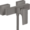 Смеситель для душа Hansgrohe Metropol 32560340, шлифованный черный хром Смеситель для душа Hansgrohe Metropol 32560340, шлифованный черный хром