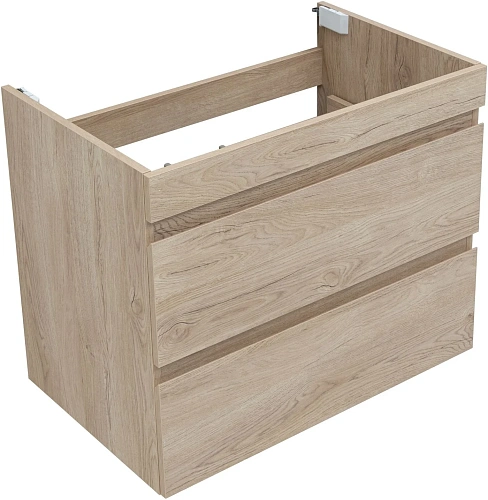 Тумба под раковину Aquanet Нота New 75 дуб светлый 00334198 подвесная Тумба под раковину Aquanet Нота New 75 дуб светлый 00334198 подвесная
