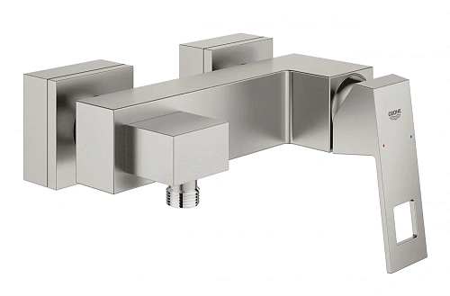 Смеситель для душа GROHE Eurocube, суперсталь (23145DC0) Смеситель для душа GROHE Eurocube, суперсталь (23145DC0)