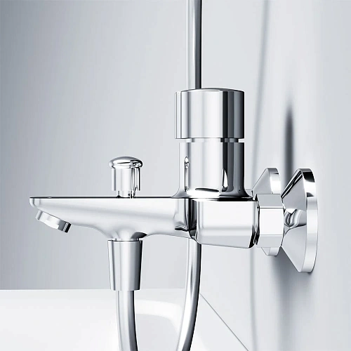 Смеситель для ванны AM.PM X-Joy F85A10500 хром Смеситель для ванны AM.PM X-Joy F85A10500 хром