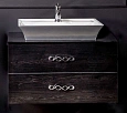 Тумба под раковину Armadi Art NeoArt 831-080-BW 80смx48 BLACK WOOD Тумба под раковину Armadi Art NeoArt 831-080-BW 80смx48 BLACK WOOD