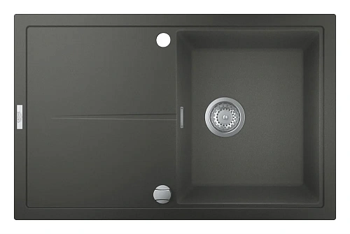 Кухонная мойка GROHE K400, 780 x 500 мм, серый гранит (31639AT0) Кухонная мойка GROHE K400, 780 x 500 мм, серый гранит (31639AT0)