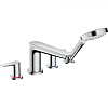 Картинка анонса товара «смеситель на борт ванны hansgrohe talis e, на 4 отверстия 71748000, хром»