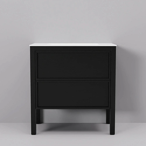 Тумба с раковиной ArtDecco Elisa 80 AES08F78S100 черный дуб Тумба с раковиной ArtDecco Elisa 80 AES08F78S100 черный дуб