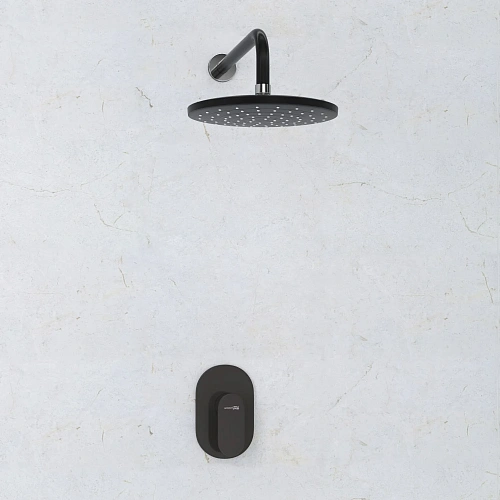 Душевая система WasserKRAFT A12777 встраиваемая черный Душевая система WasserKRAFT A12777 встраиваемая черный