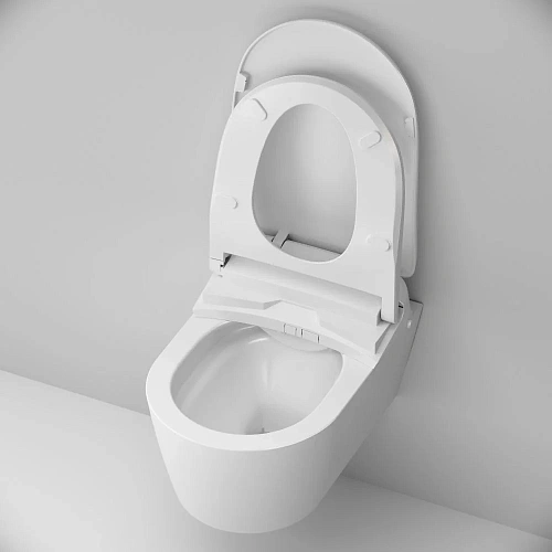 Унитаз подвесной AM.PM Func C8F1702SC FlashClean c электронной крышкой-биде со скрытой подводкой Унитаз подвесной AM.PM Func C8F1702SC FlashClean c электронной крышкой-биде со скрытой подводкой