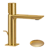 Смеситель для раковины Remer Edge EG610BG, золото брашированное Смеситель для раковины Remer Edge EG610BG, золото брашированное