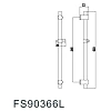 Душевая штанга Fmark (FS90366L) Душевая штанга Fmark (FS90366L)