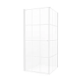 Душевой уголок NEW TRENDY SUPERIA WHITE L 90x90x195 K-0794 (белый) Душевой уголок NEW TRENDY SUPERIA WHITE L 90x90x195 K-0794 (белый)