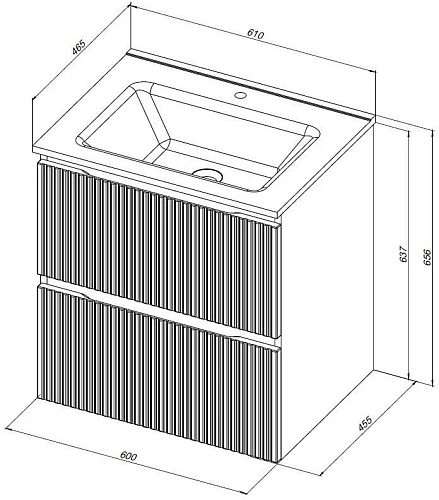 Тумба под раковину Aquanet Джейн Flat 60 мисти грин 00335432 подвесная Тумба под раковину Aquanet Джейн Flat 60 мисти грин 00335432 подвесная