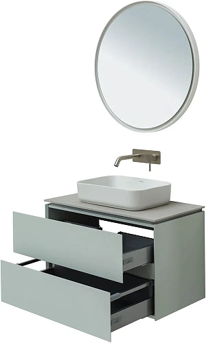 Тумба под раковину Allen Brau Infinity 1.21001.PWM 85 рapyrus white matt Тумба под раковину Allen Brau Infinity 1.21001.PWM 85 рapyrus white matt