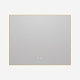 Зеркало Vincea LED VLM-4F100BG-2 1000х800 сенсорное, антизапотевание, брашированное золото Зеркало Vincea LED VLM-4F100BG-2 1000х800 сенсорное, антизапотевание, брашированное золото