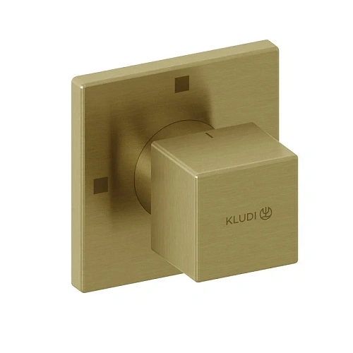Переключатель потоков Kludi DECUS 54846N075 брашированное золото Переключатель потоков Kludi DECUS 54846N075 брашированное золото