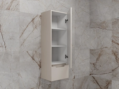 Шкаф-пенал Style Line Матис 36 см, 1 ящик, КРЕМ, PLUS, ЭМАЛЬ ЛС-00002311 Шкаф-пенал Style Line Матис 36 см, 1 ящик, КРЕМ, PLUS, ЭМАЛЬ ЛС-00002311