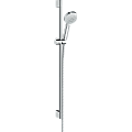 Душевой гарнитур Hansgrohe Crometta 100 Vario 90 26657400 белый/хром Душевой гарнитур Hansgrohe Crometta 100 Vario 90 26657400 белый/хром