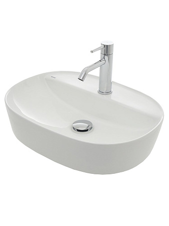 Раковина AQUAme AQM5002 накладная с отверстием под смеситель 505x385x120