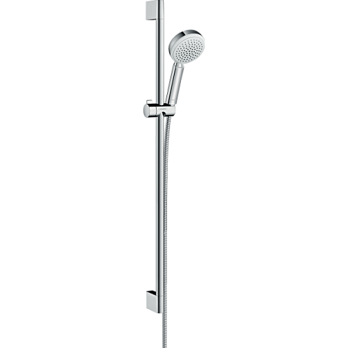 Душевой гарнитур Hansgrohe Crometta 100 Vario 90 26657400 белый/хром Душевой гарнитур Hansgrohe Crometta 100 Vario 90 26657400 белый/хром