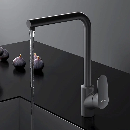 Смеситель для кухни AM.PM Like F8005022 черный Смеситель для кухни AM.PM Like F8005022 черный