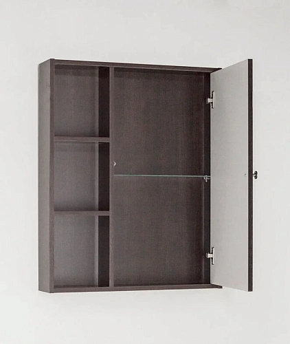 Зеркальный шкаф Style Line Кантри 65, Венге ЛС-00000031 Зеркальный шкаф Style Line Кантри 65, Венге ЛС-00000031