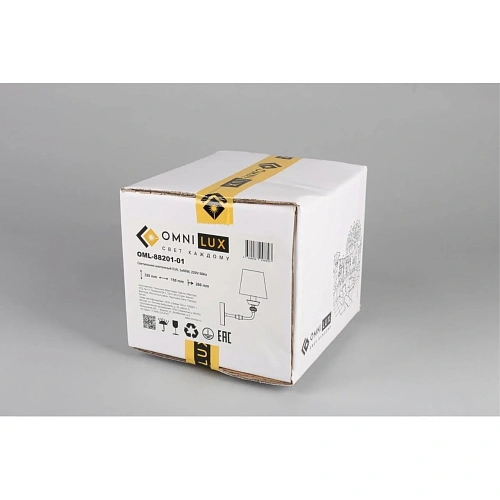 Светильник настенный (Бра) Omnilux Laglio OML-88201-01 Светильник настенный (Бра) Omnilux Laglio OML-88201-01